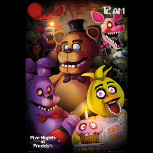 Five Nights At Freddys - Group Poster, (61 x 91,5 cm)