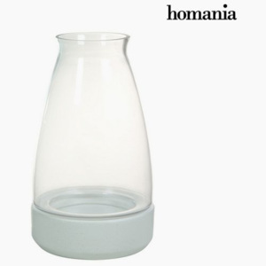 Suport de lumânări din ceramică și sticlă by Homania