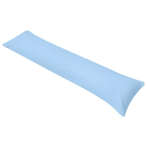 Pernă laterală de corp pentru dormit, 40 x 145 cm, albastru
