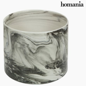 Decorațiune pentru Centrul Mesei Ceramică Alb (21,5 x 21,5 x 18,7 cm) by Homania