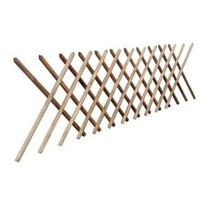 Gard extensibil tip Trellis din lemn impregnat, 250 x 100 cm