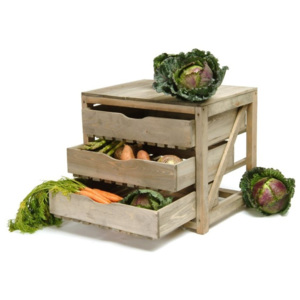 Suport din lemn pentru legume Garden Trading Vegetable Store