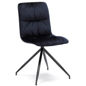 Set 2 scaune Design Twist Galena, albastru