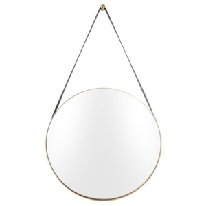 Oglindă de perete PT LIVING Balanced, Ø 47 cm, auriu