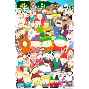 Poster - South Park cast
