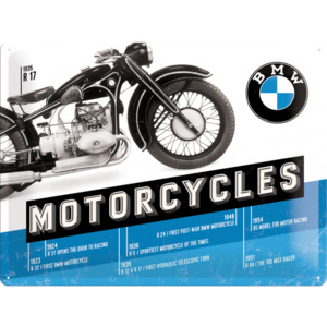 Placă metalică - BMW (Motorcycles timeline)