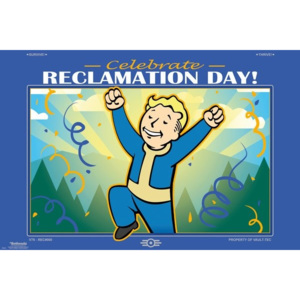 Fallout 76 - Reclamation Day Poster, (91,5 x 61 cm)