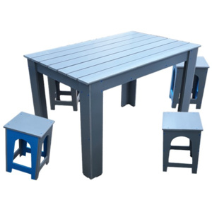 Masa cu scaune pentru gradina PVC