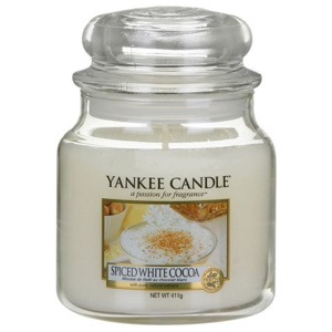 Yankee Candle lumanari parfumate de cacao Spice alb