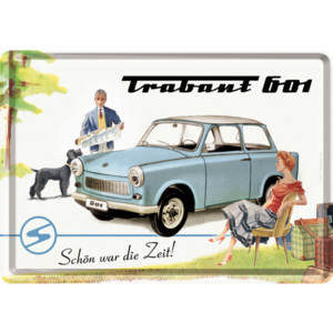 Ilustrată metalică - Trabant 601
