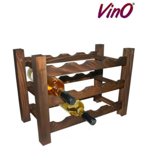 Raft lemn baituit 12 sticle vin