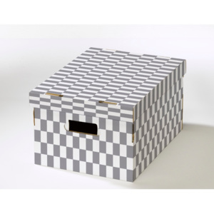 Cutie depozitare din carton ondulat Compactor Lenny, 40 x 31 x 21 cm
