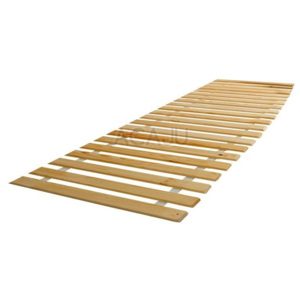 Somiera pat 1 persoana, structura din 21 de sipci din lemn masiv, 90x200 cm lxL