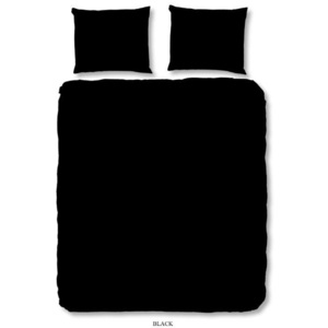 Lenjerie de pat Muller Textiels Uni, 200 x 240 cm, negru
