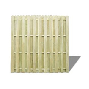 Panou pentru gard din lemn de pin impregnat 180 x 180 cm