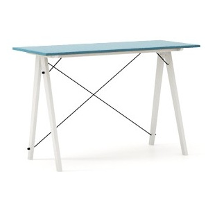 Masa de birou Desk Slim White Oceanic, L120xl50xh75 cm