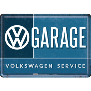 Ilustrată metalică - VW Garage