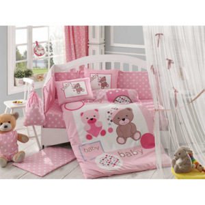 Lenjerie de pat pentru copii, Hobby, material: 100% bumbac, 113HBY0036