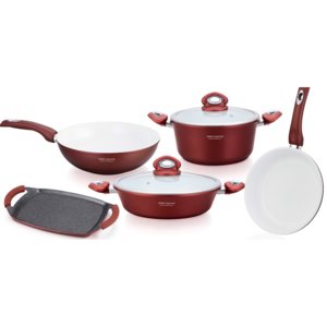 Set oale ceramica 9 Piese , Imperial Collection, IM-1009CR IM-1009CR