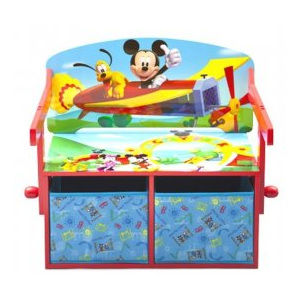 Mobilier Pentru Depozitare Jucarii 2 in 1 - Disney Mickey Mouse