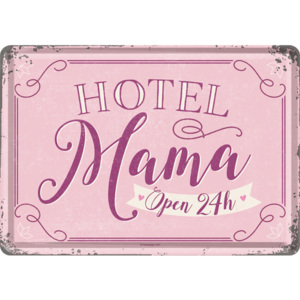 Ilustrată metalică - Hotel Mama