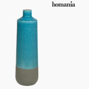 Vas ceramic gri și turcoaz by Homania