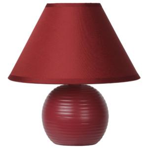 Lucide KADDY 14550/81/57 Veioze, Lampi de masă rosu 1xE14 max. 40W d20x22 cm