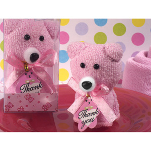 Drăguț și drăgălaș roz Teddy Ursul Favour prosoape