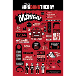 Poster - Teoria Big Bang (Infografika)