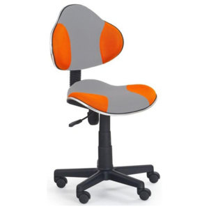 Scaun birou copii HM Flash 2 portocaliu - gri: Multicolor