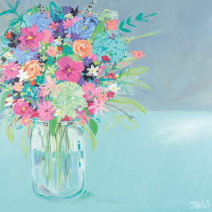 Tablou canvas - Janet Bell, Summer Posy