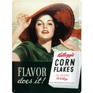 Placă metalică - Corn Flakes Flavor