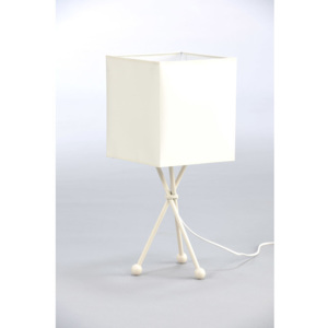 Namat AMARETTO KWADRAT 2388 Veioze, Lampi de masă alb alb 1xE27 max. 60W 20x52 cm
