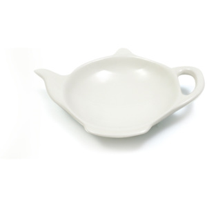 Set 12 Recipiente pentru plicuri ceai White Basics Tea Bag Tidy Alb, Portelan