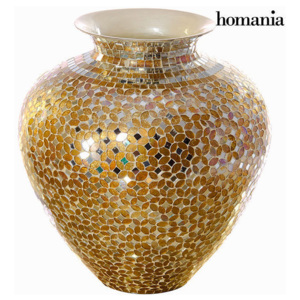 Vază din mozaic auriu - Alhambra Colectare by Homania