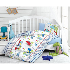 Lenjerie de pat pentru copii, Cotton Box, material: 100% bumbac, 129CTN2092