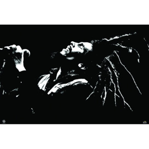 Poster - Bob Marley (B&W)