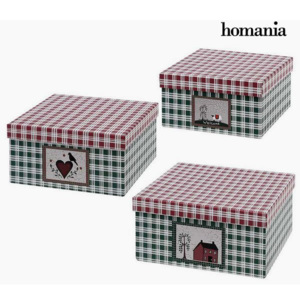 Cutie Decorativă Homania 7635 (3 uds) Carton