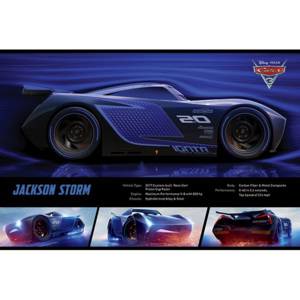 Poster - Cars 3 (Jackson Storm)