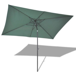 Umbrelă de soare 3 x 2 m, Verde