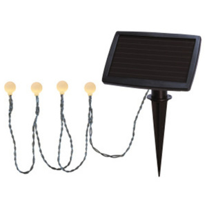 Șirag luminos solar LED Best Season Balls, 20 becuri
