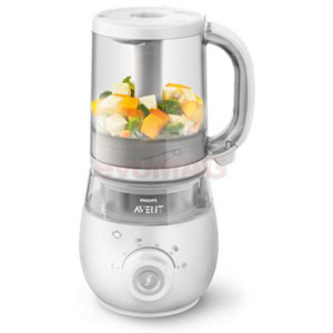 Aparat de gatit cu aburi si blender Philips Avent SCF875/02, 1l (Alb)