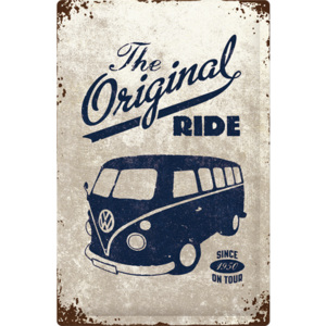 Placă metalică: VW The Original Ride - 60x40 cm