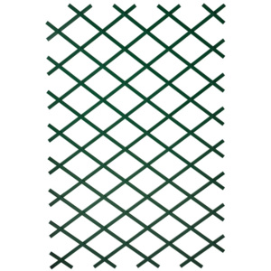 Nature Gard de grădină tip Trellis, 50 x 150 cm PVC, verde, 6040702 6040702