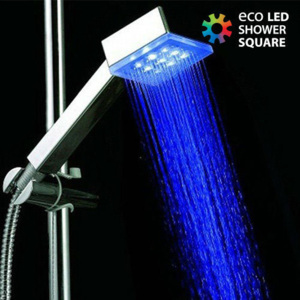 Cap de Duș Pătrat cu LED Squared Eco