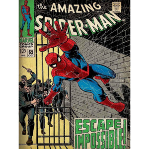 Tablou canvas: The Amazing Spider-man (Escape Impossible) - 75x100 cm