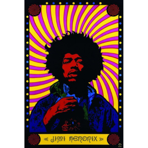 Poster - Jimi Hendrix (Psychadellic)