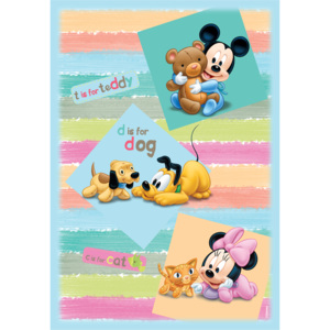 Covor Disney Kids Mickey & Minnie Babies 313, Imprimat Digital