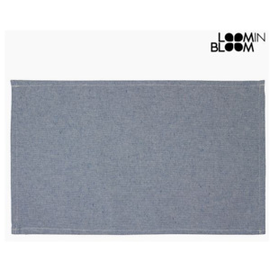 Față de Masă Albastru (13 x 20 x 0,5 cm) by Loom In Bloom
