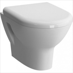 Set PROMO Vas WC suspendat Vitra Zentrum Rim-Ex 50cm cu capac